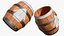Donkey Kong  Wood  Barrel Collection