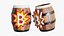 Donkey Kong  Wood  Barrel Collection