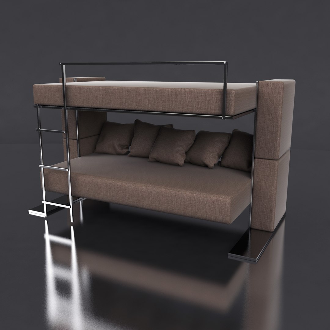 3d Model Of Transforming Sofa