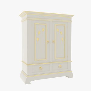 3D model Victorian Closet