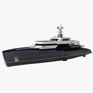 Lysa Superyacht Dynamic Simulation 3D model