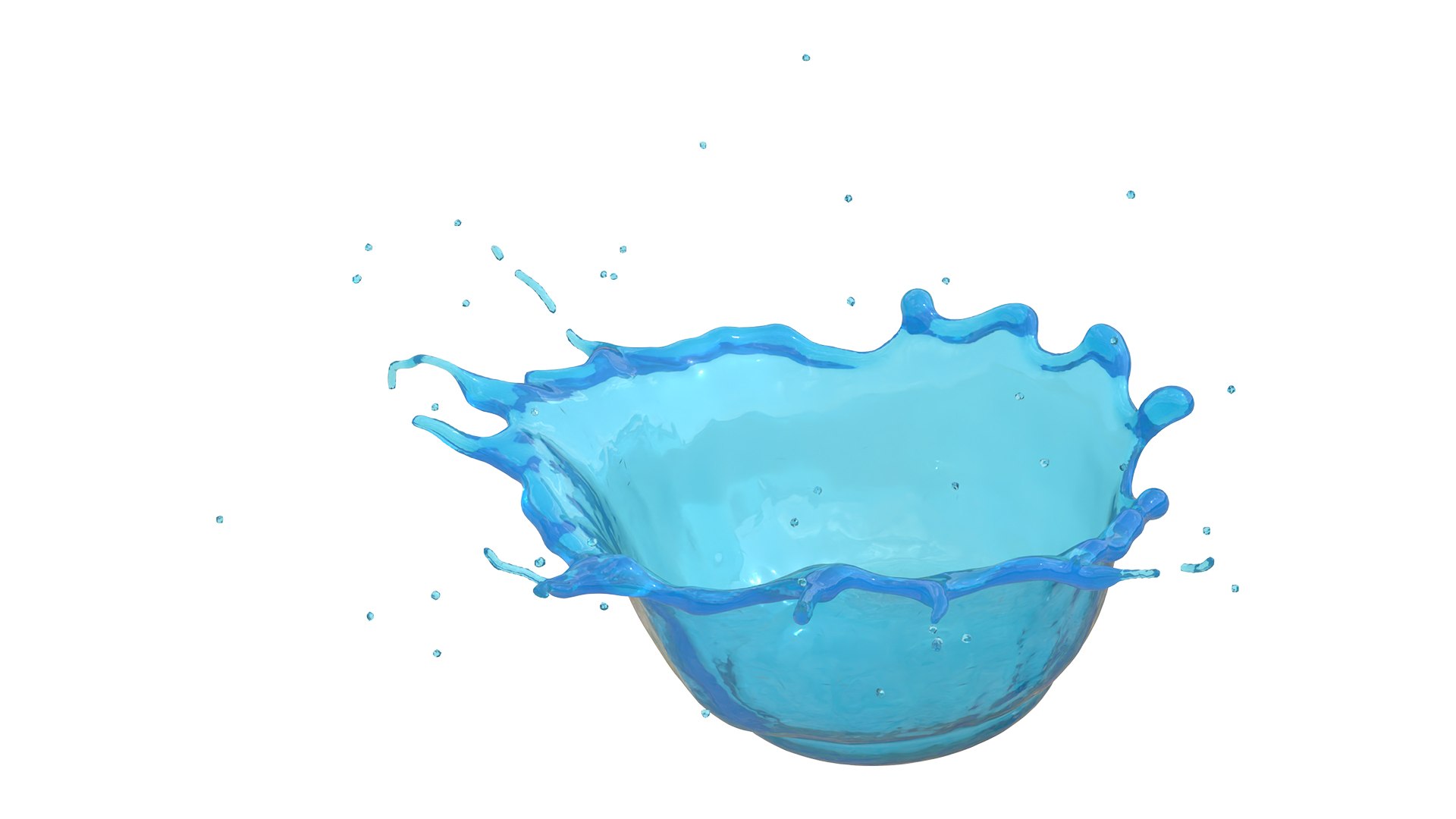 3D Splash Collection Pack 09 - TurboSquid 2369381