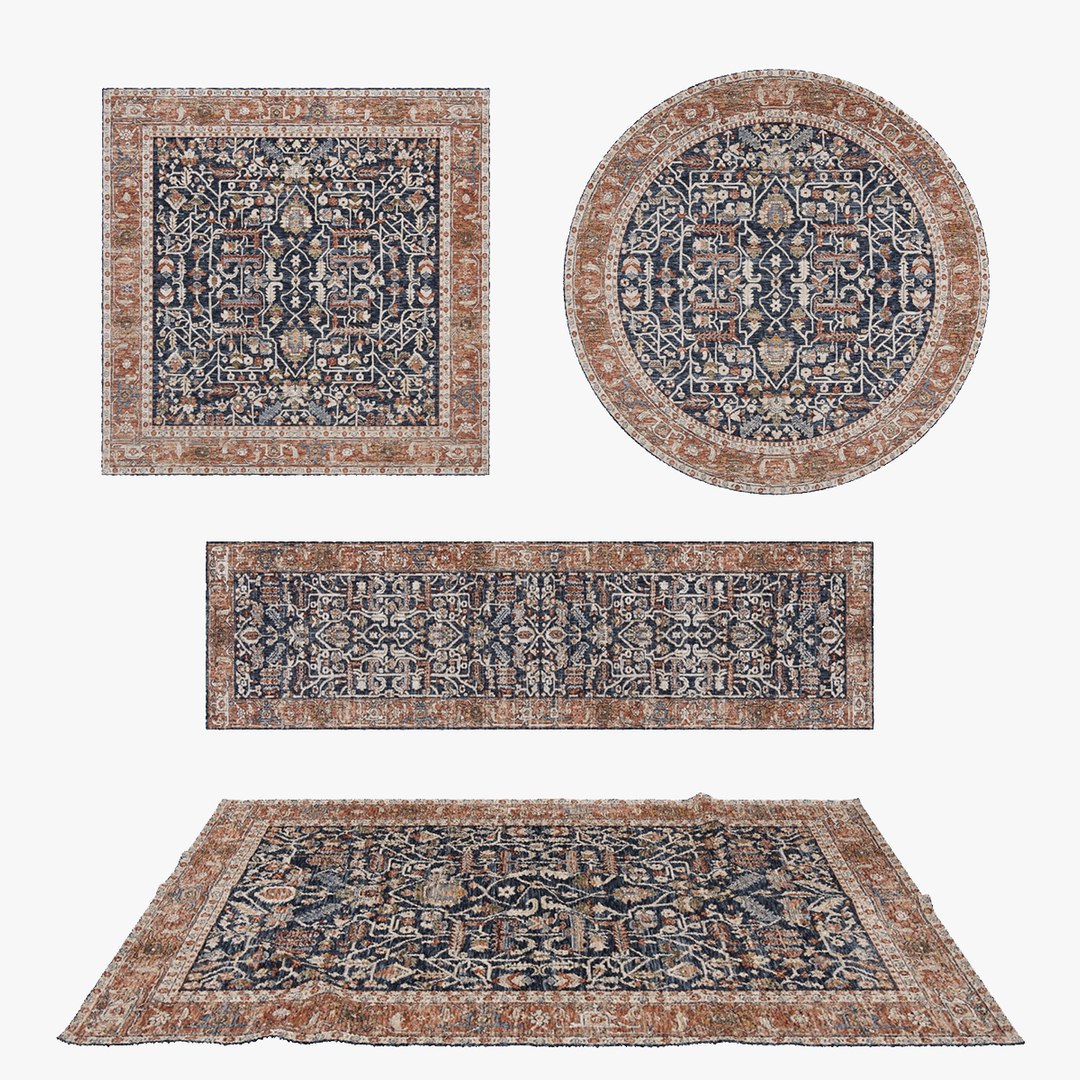 3D Rugs No 816 Model - TurboSquid 2010327