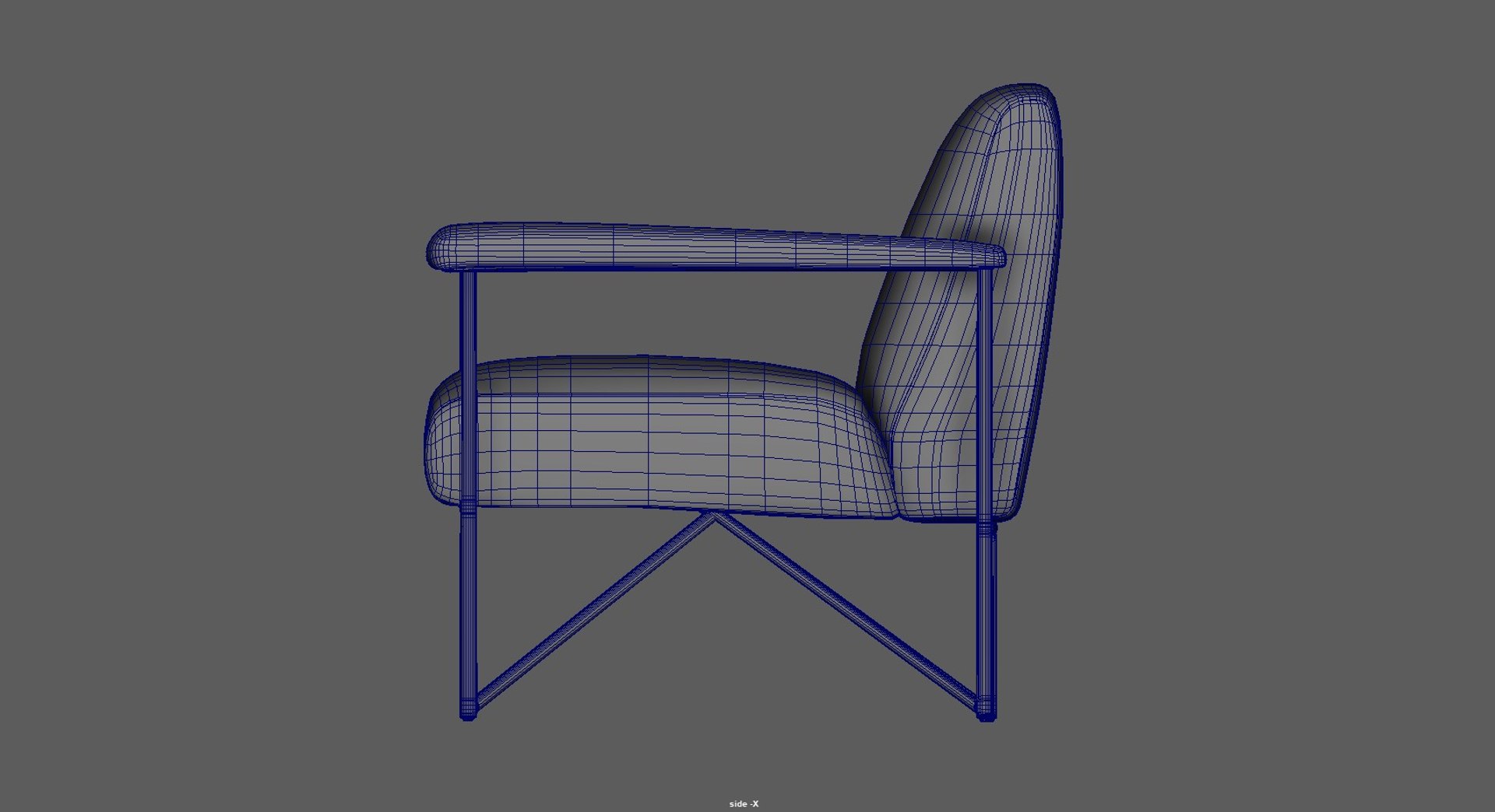 3D Modern Accent Chair Model - TurboSquid 2369068