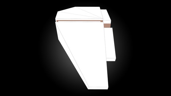 Small Wing C 3D model - TurboSquid 1718925