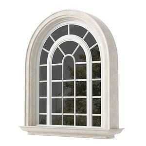 Classic Window 01 3D model
