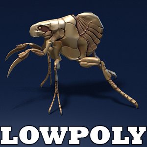 Insect monster - lowpoly model