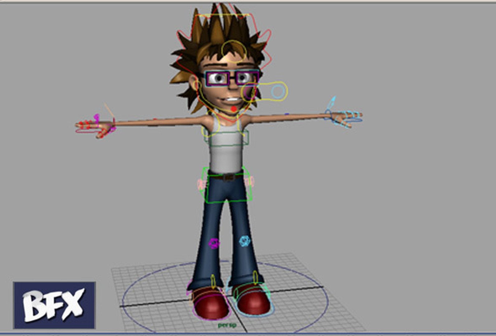 Animation Rig 3d Ma