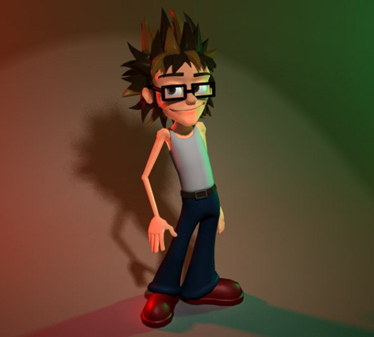 Animation Rig 3d Ma