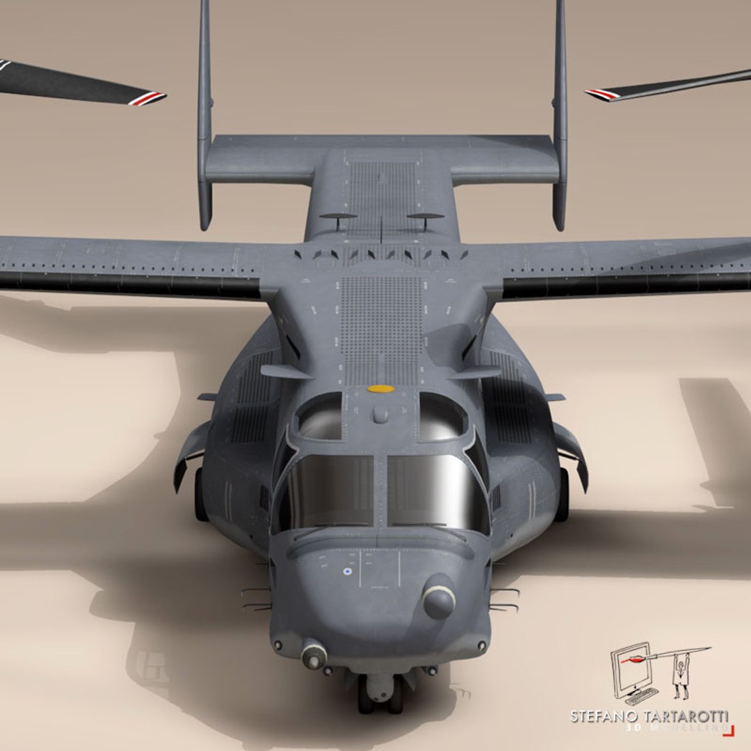 3d V-22 Osprey Usaf Helicopter