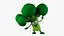 Personaje de dibujos animados Broc Rigged