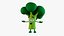 Personaje de dibujos animados Broc Rigged