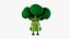 Personaje de dibujos animados Broc Rigged