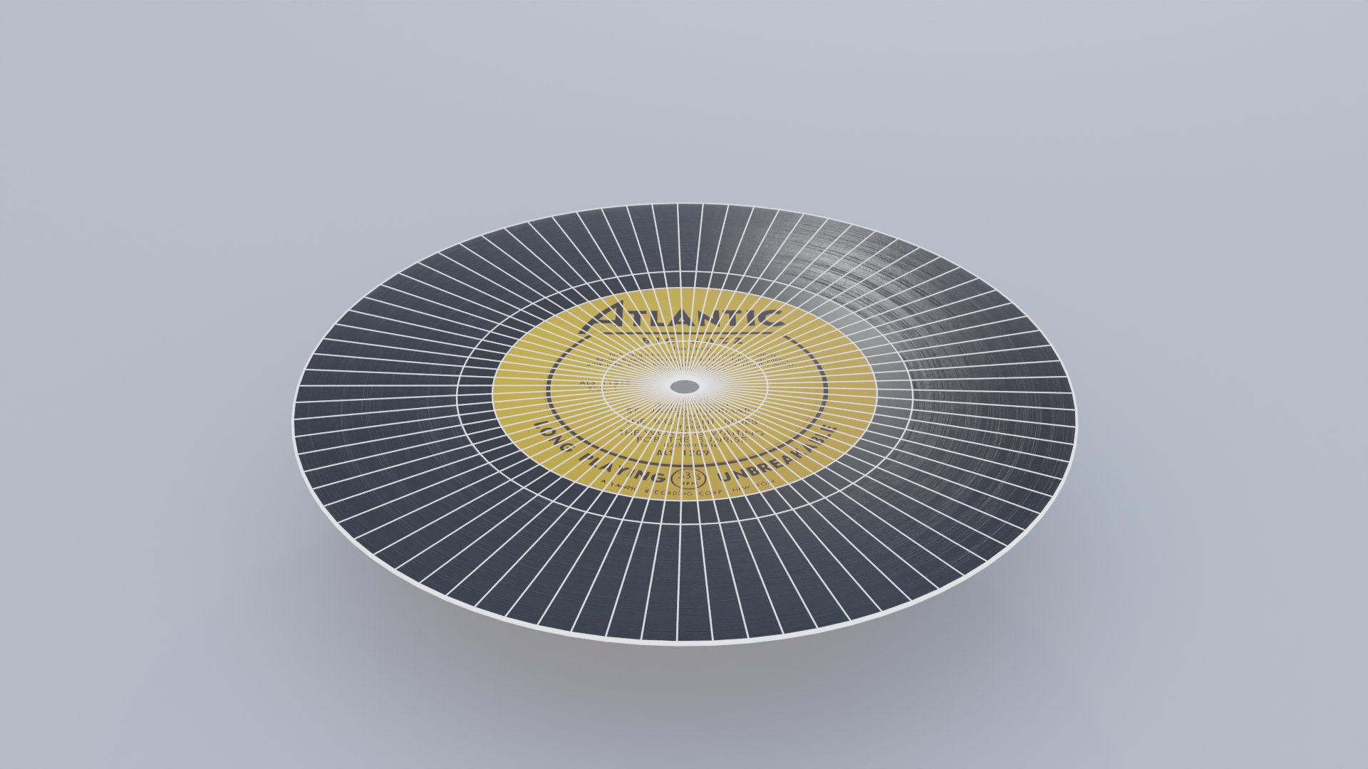 Retro Vinyl Disk With 4K Textures Low-poly 3D Model - TurboSquid 1966475