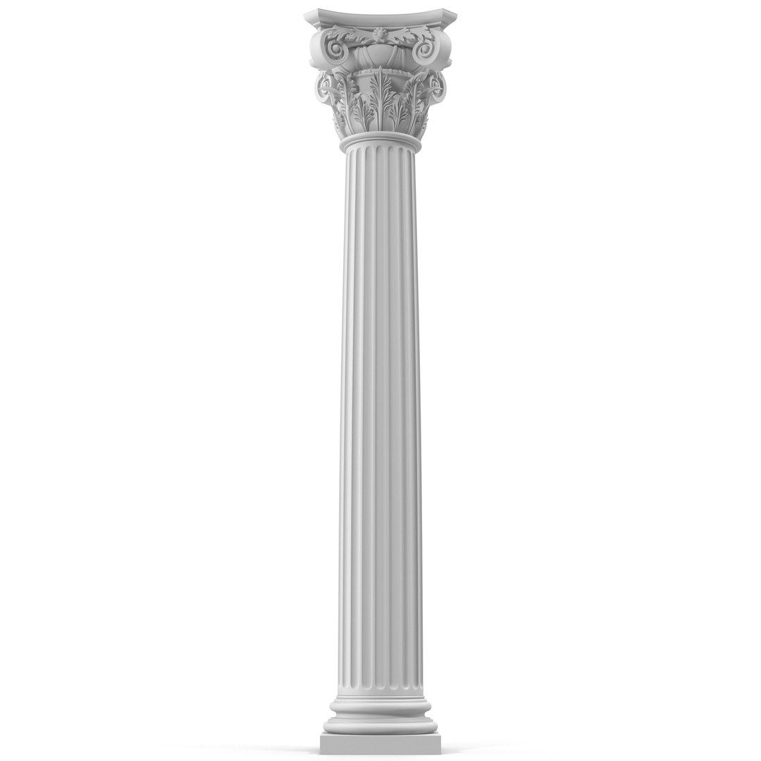Composite order Column 3D model preview