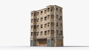 3D Arab Middle East Building x29