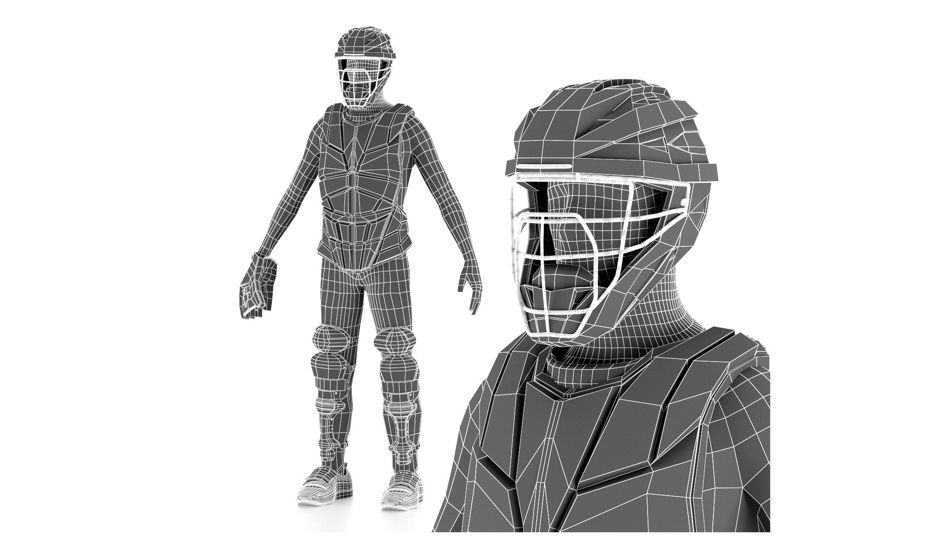 Baseball Player Clothing 3D Model - TurboSquid 2223016