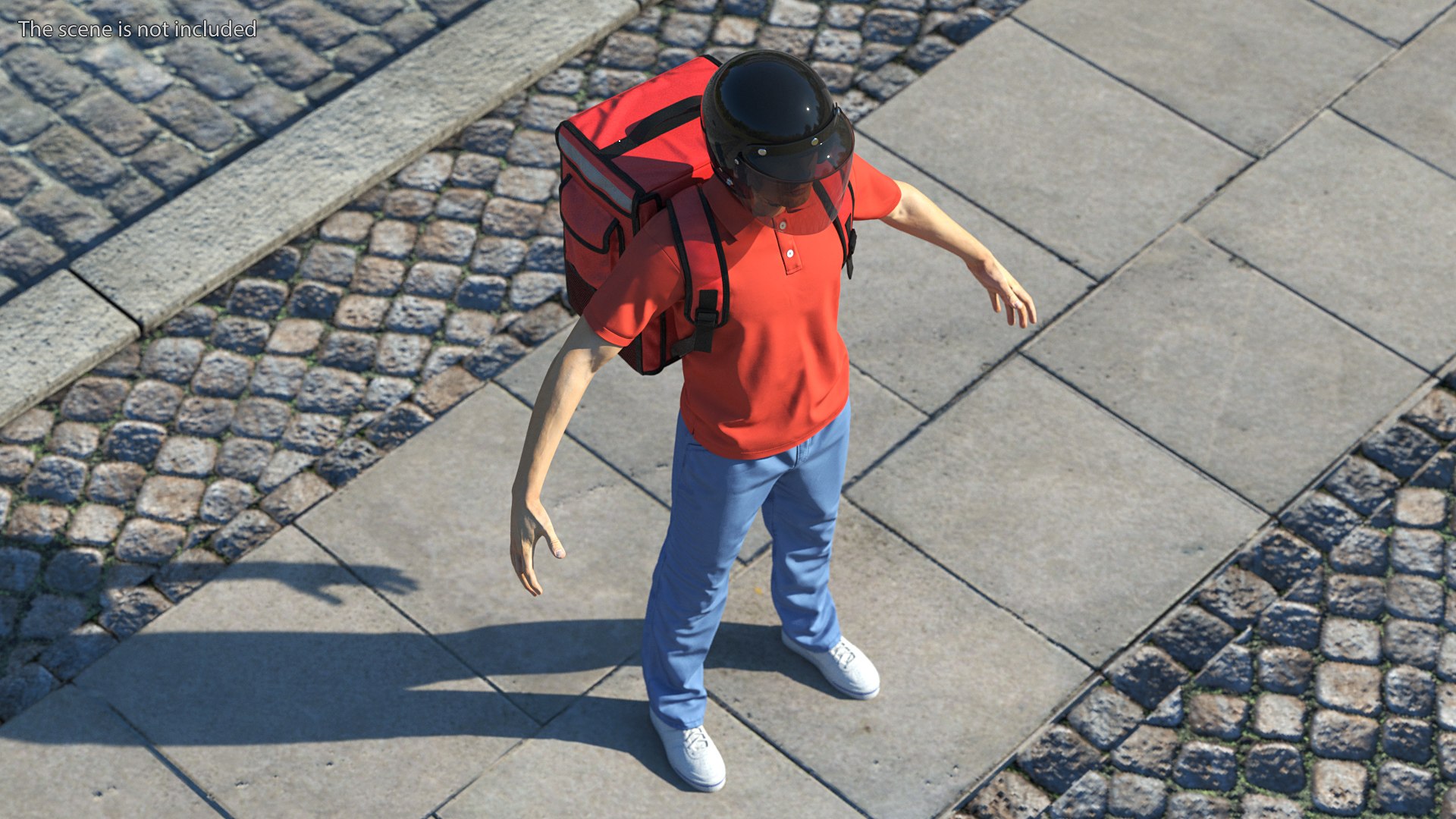 Food Delivery Man wearing Helmet Neutral Pose 3D model https://p.turbosquid.com/ts-thumb/VR/H0MEsU/EW/fooddeliverymanwearinghelmetneutralposemb3dmodel005/jpg/1637909224/1920x1080/fit_q87/70283d3ec6bd327693f77cd2235aa784ab69a2b4/fooddeliverymanwearinghelmetneutralposemb3dmodel005.jpg
