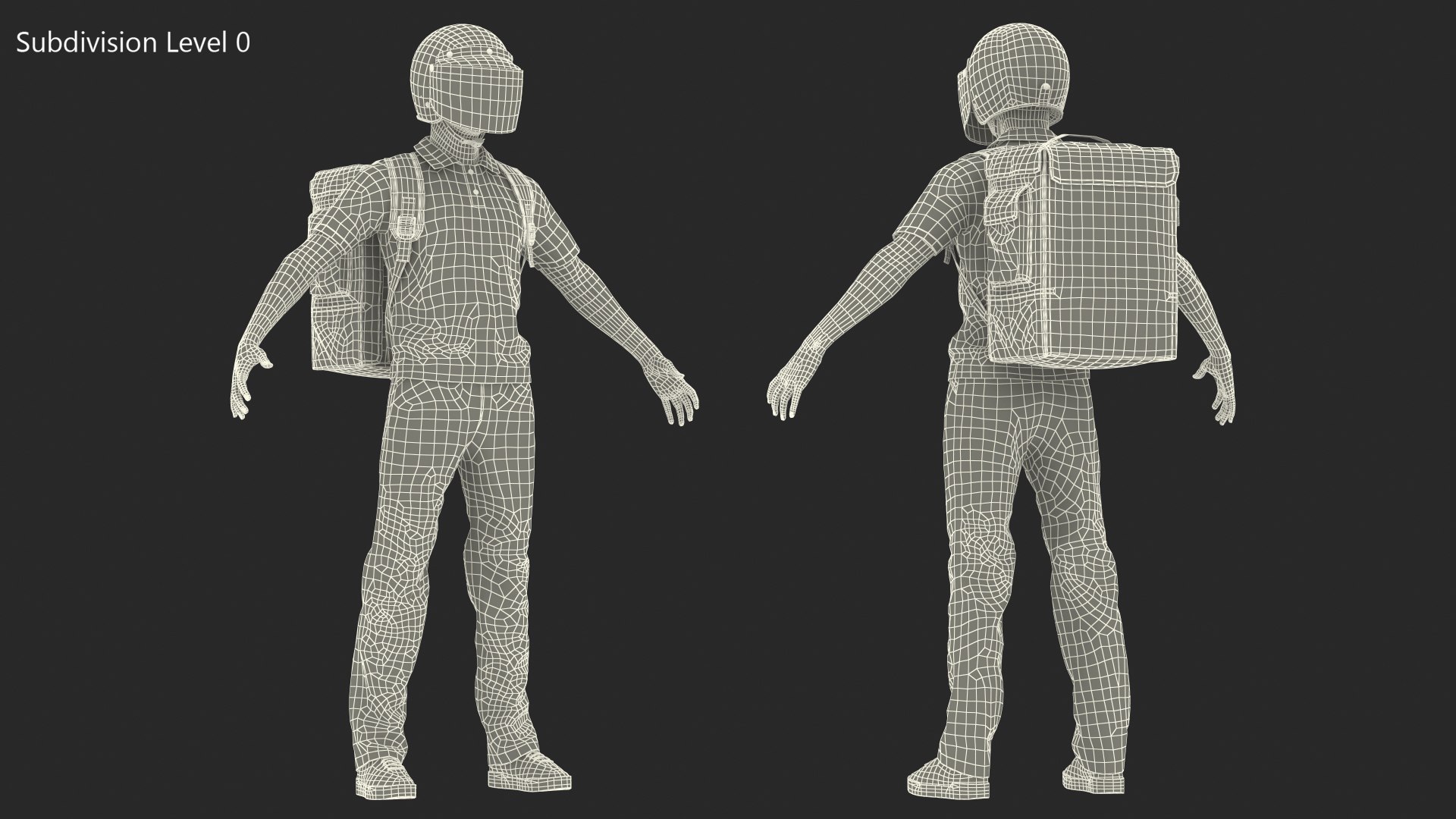 Food Delivery Man wearing Helmet Neutral Pose 3D model https://p.turbosquid.com/ts-thumb/VR/H0MEsU/qP/fooddeliverymanwearinghelmetneutralposemb3dmodel017/jpg/1637909258/1920x1080/fit_q87/829ca2e0bfb48f7971b3b0b0e98d184ec7800964/fooddeliverymanwearinghelmetneutralposemb3dmodel017.jpg