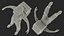 livreur de nourriture, porter, casque, neutre, pose