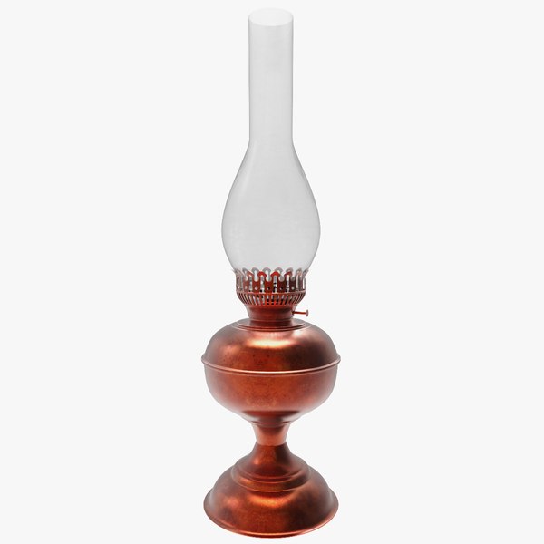 kerosene oil lantern lamp 3d 3ds