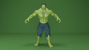 3D hulk
