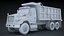 International workstar 7600 Dump Truck 3D