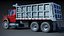International workstar 7600 Dump Truck 3D
