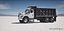 International workstar 7600 Dump Truck 3D
