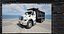 International workstar 7600 Dump Truck 3D