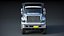 International workstar 7600 Dump Truck 3D