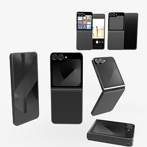 Samsung Galaxy Z Flip 6 Black model