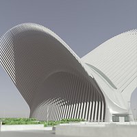 Calatravas Oculus Curved Transit Hall