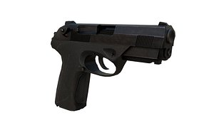 Beretta Px4 Storm 3D Model High Quality Rigged