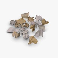 Crumpled paper