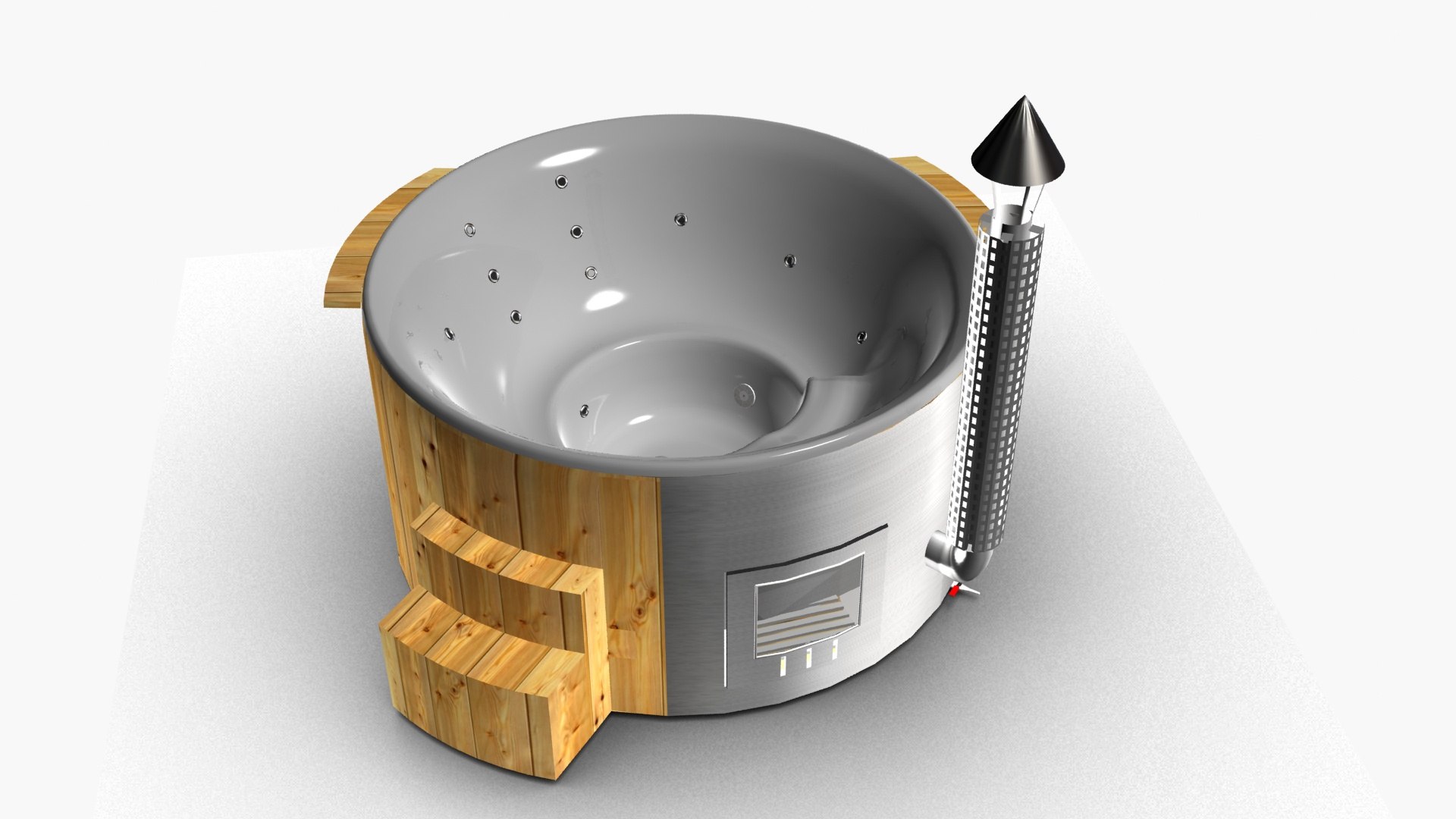 3D Hottub model - TurboSquid 2050551