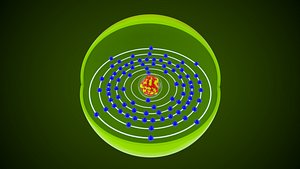 Polonium Chemical Element 3D