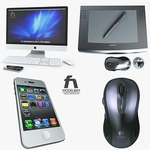 3dsmax apple desktop electronics imac
