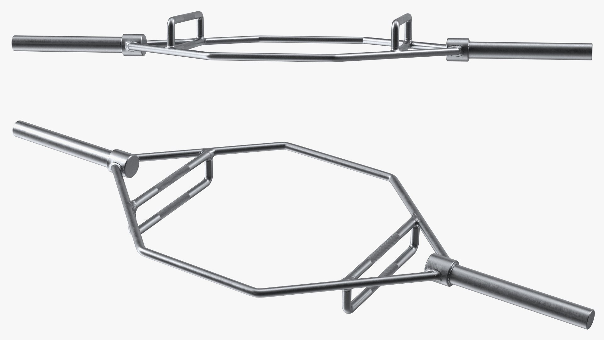 3D Olympic Hex Weight Lifting Trap Bar Model TurboSquid 1828146