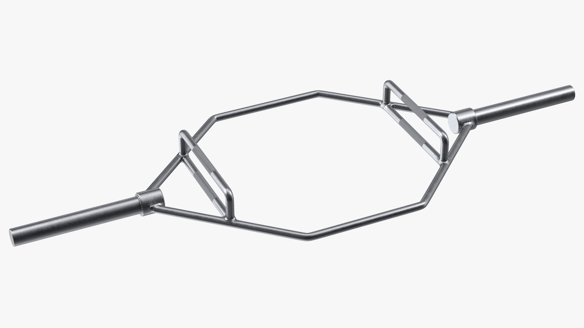 Olympic Hex Weight Lifting Trap Bar 3D model preview