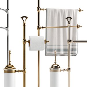 bathroom accessories devon towel holder 3D
