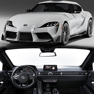 toyota supra gr 3D model