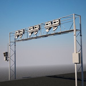 eToll road bridge