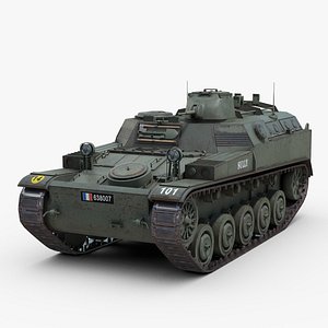 combat apc army 3d model