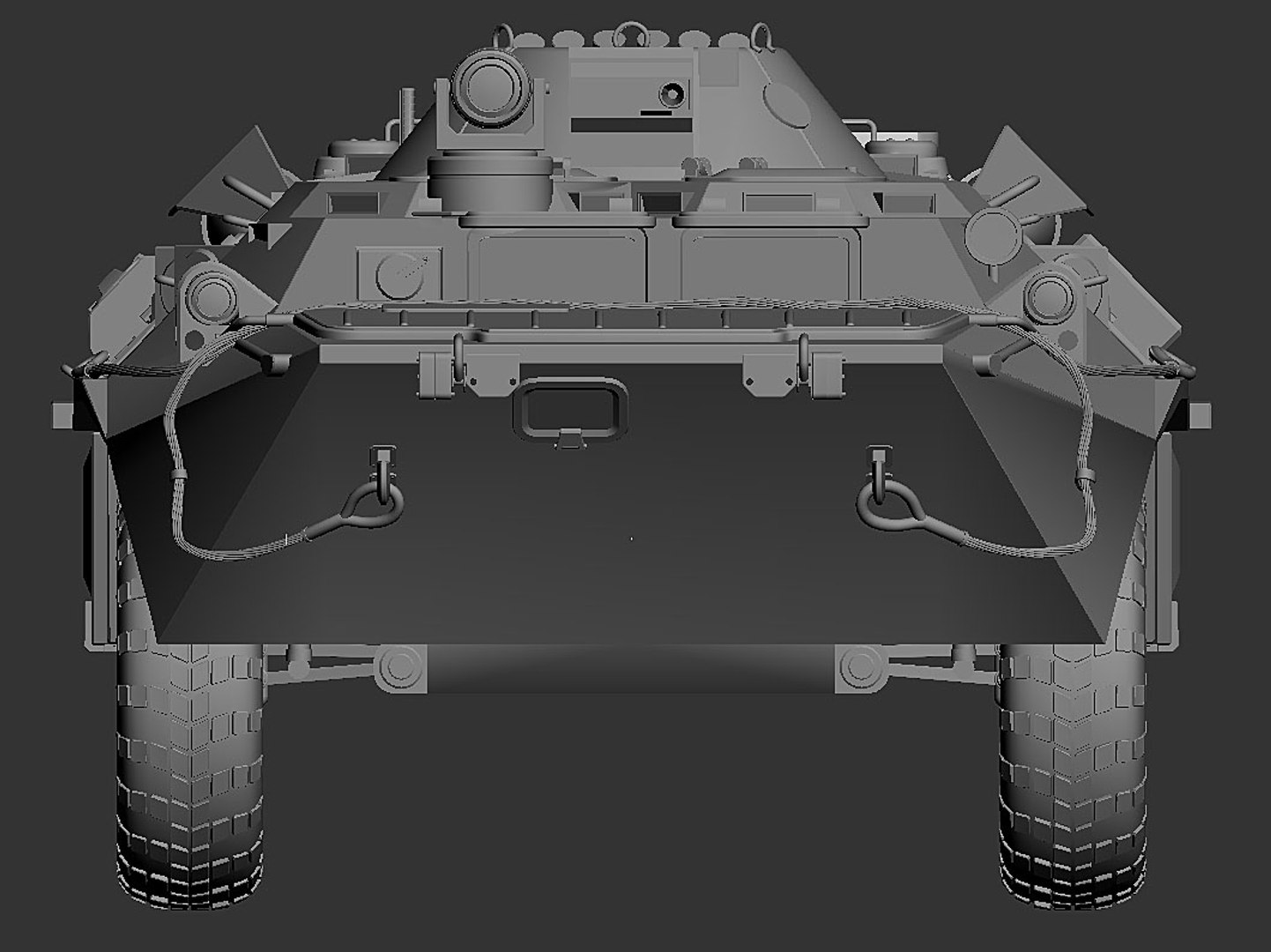 3d Model Btr-80 Vehicle