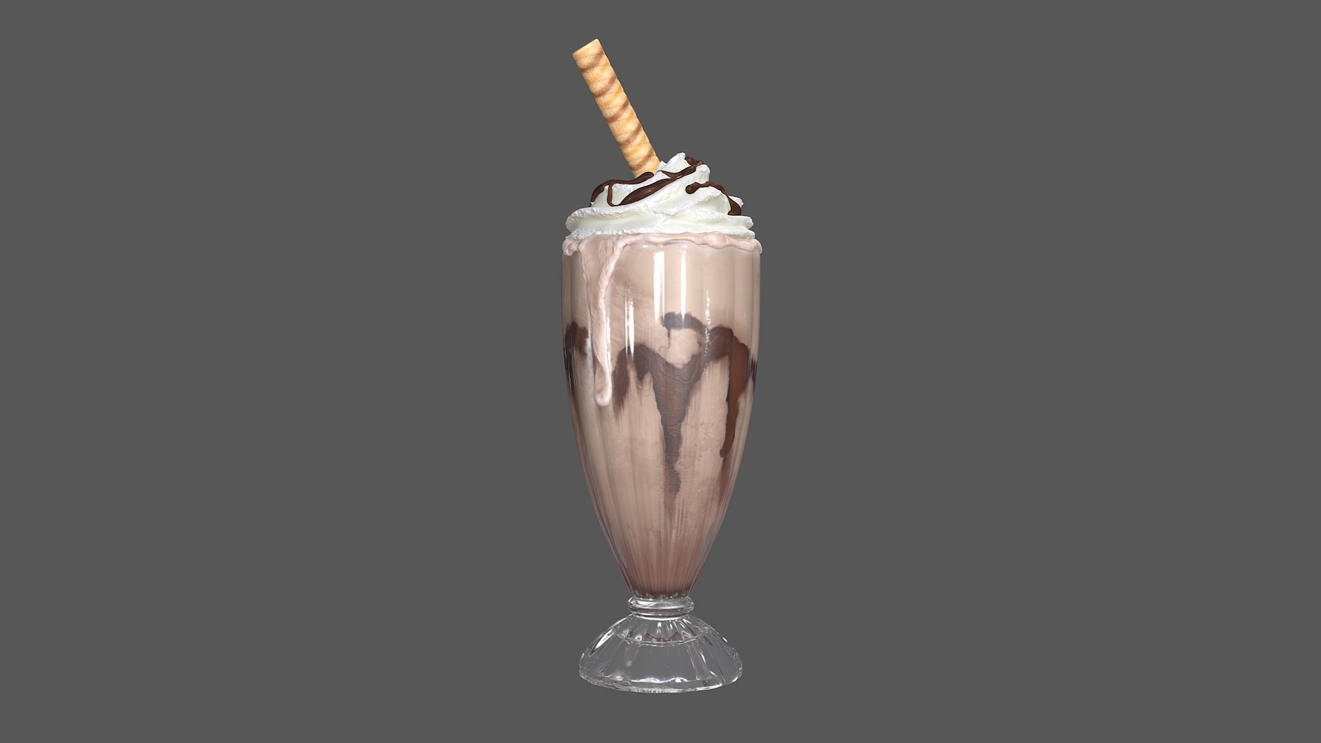 Milkshake 3D, Incl. drink & beverage - Envato Elements