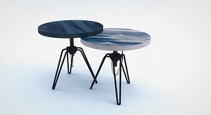 3D Industrial Table