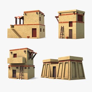 Arab Buildings Collection 2 3D model