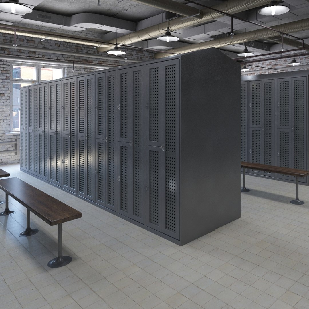 Locker Room 3 3D Model - TurboSquid 2014474