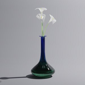 calla lily 3D model